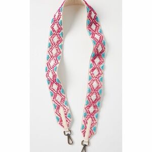 Anthropologie Beaded Bag Crossbody Strap